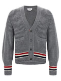 Thom Browne Gray Cashmere Cardigan