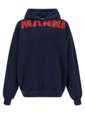 Marni Blue Cotton Sweatshirt