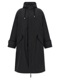 Ami Paris Gray Polyamide Parka