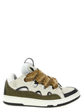 Lanvin Multicolor Calf Leather Bos Taurus Chunky Sneakers