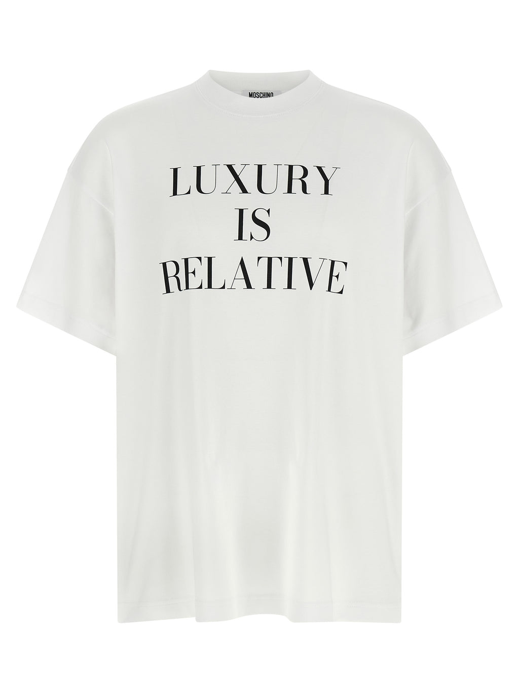 Moschino White Cotton T-Shirt