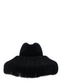 Comme Des Garçons Black Wool Fedora