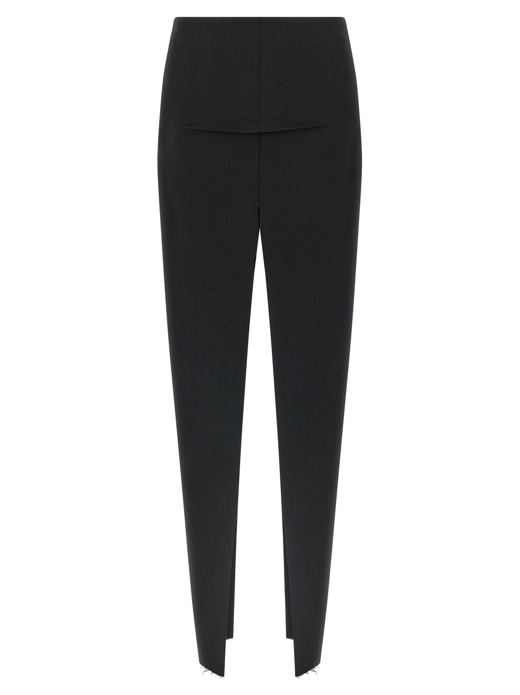 Rick Owens Black Virgin Wool Mini Skirt