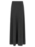 Balenciaga Gray Wool Mini Skirt