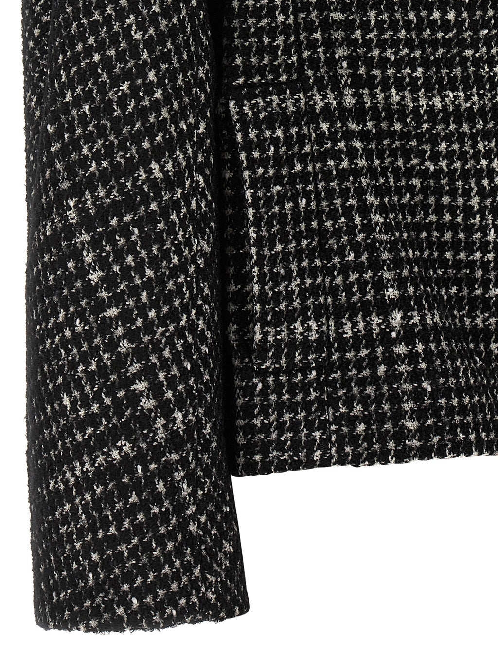 Dolce & Gabbana Bicolor Cotton Coat