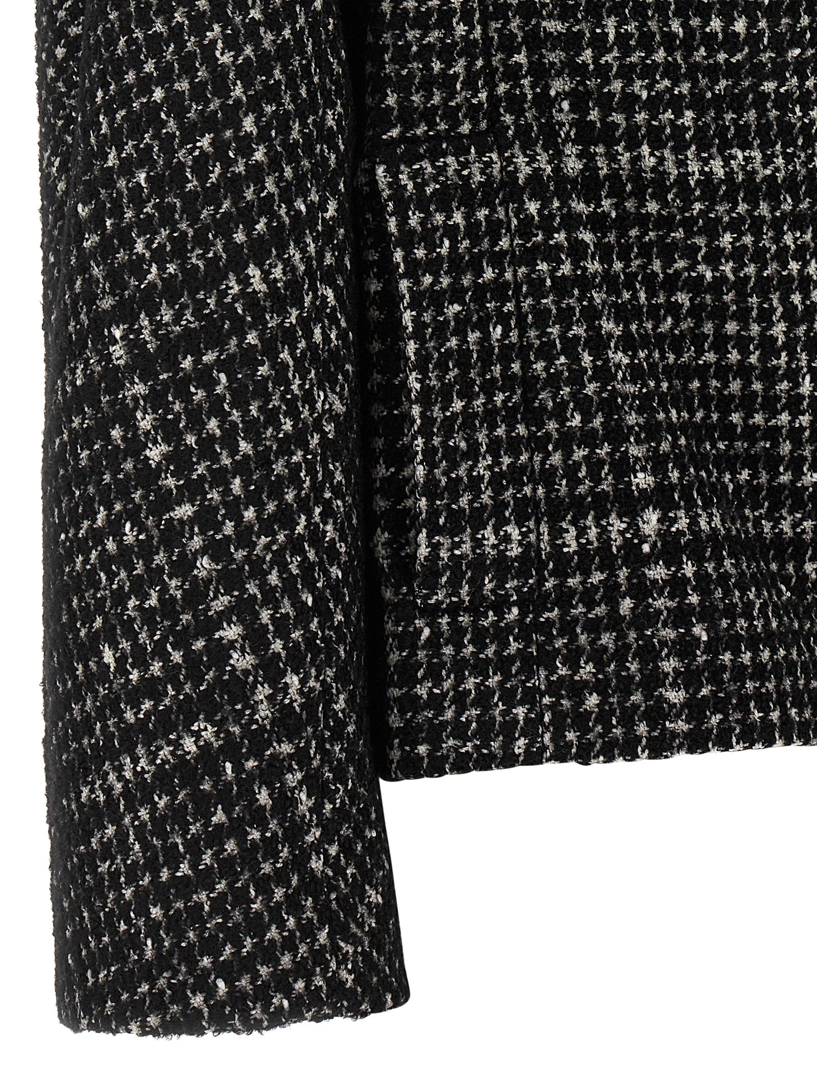 Dolce & Gabbana Bicolor Cotton Coat