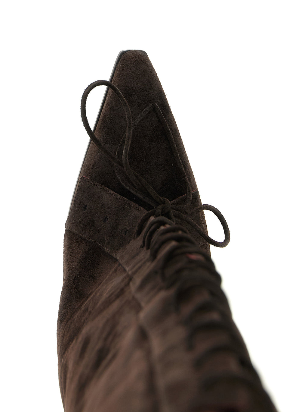 Paris Texas Brown Calfskin Over The Knee