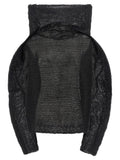 Issey Miyake Black Wool Sweatshirt