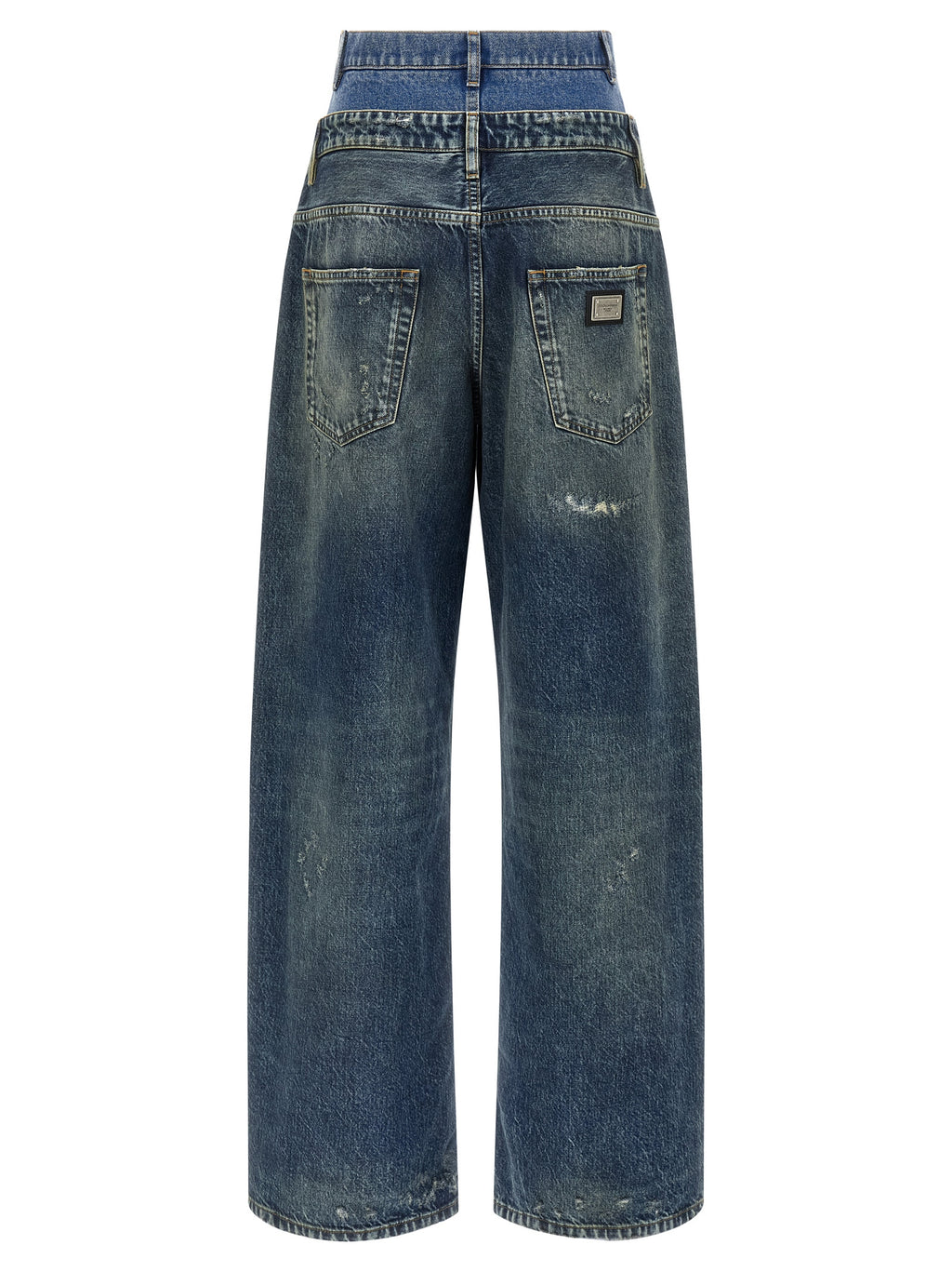 Dolce & Gabbana Blue Cotton Jeans Denim
