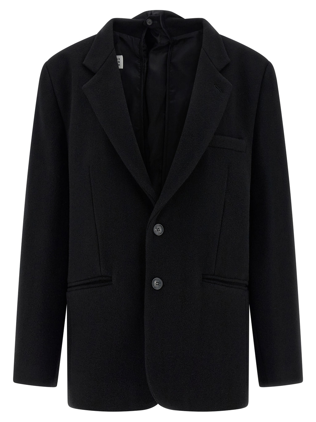 MM6 Maison Margiela Black Virgin Wool Blazer