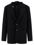 MM6 Maison Margiela Black Virgin Wool Blazer