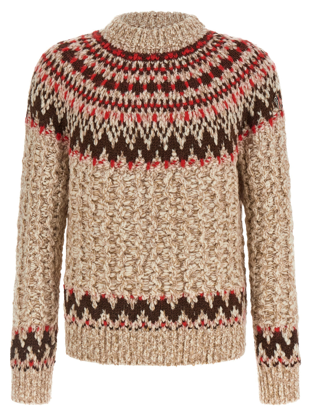 Moncler Grenoble Multicolor Wool Cardigan