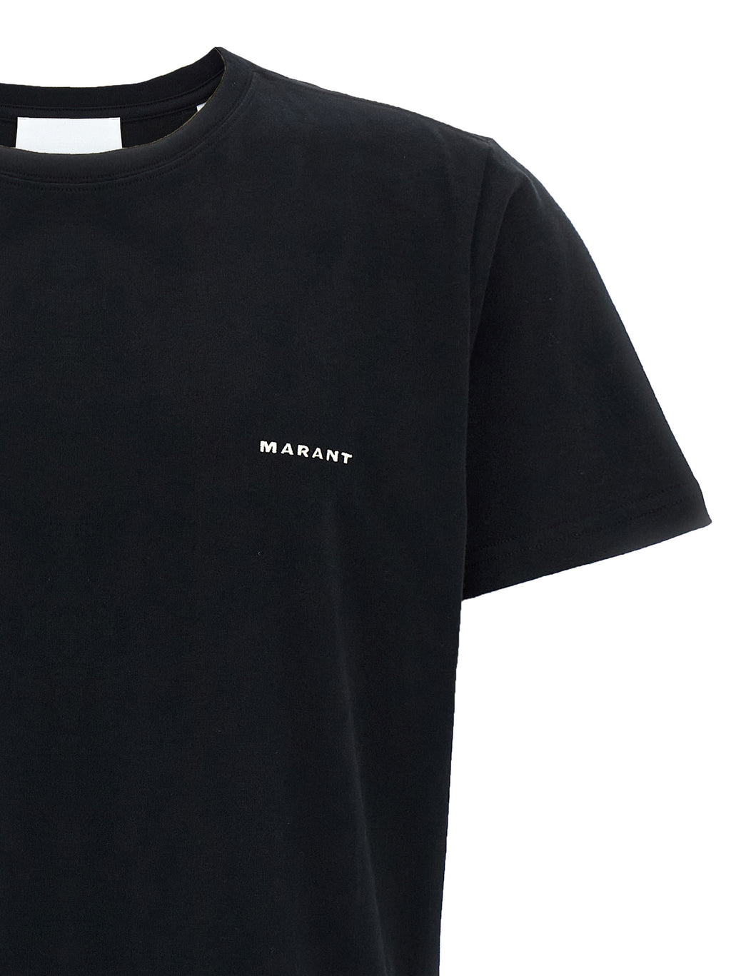Isabel Marant Black Cotton T-Shirt