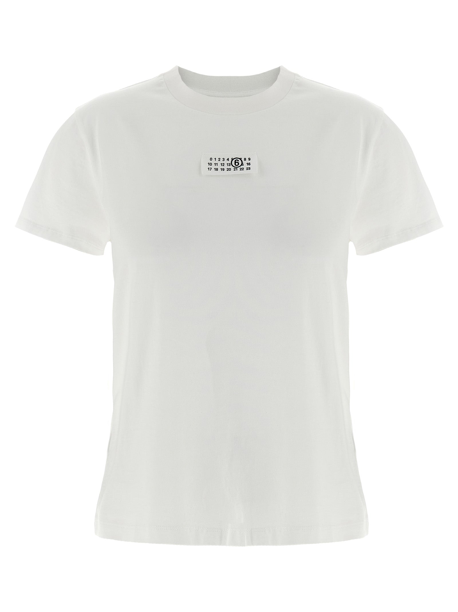 MM6 Maison Margiela White Cotton T-Shirt