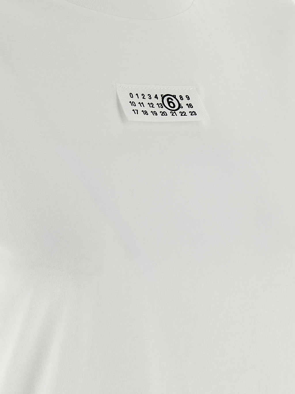 MM6 Maison Margiela White Cotton T-Shirt