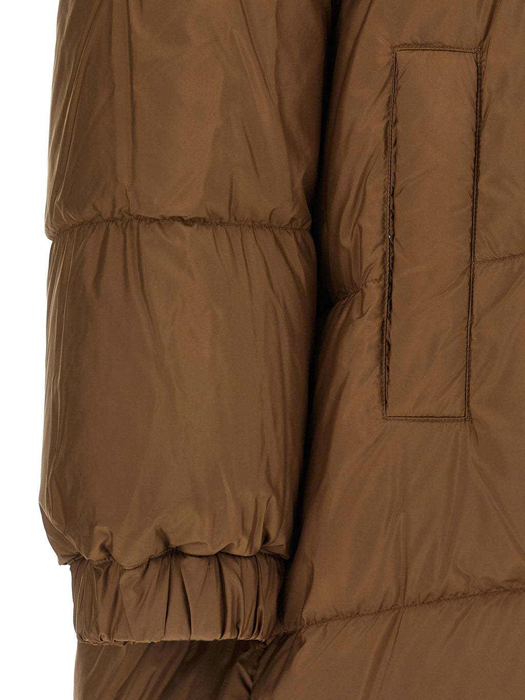 Max Mara Brown Polyester Parka