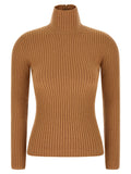 Max Mara Beige Wool Cardigan