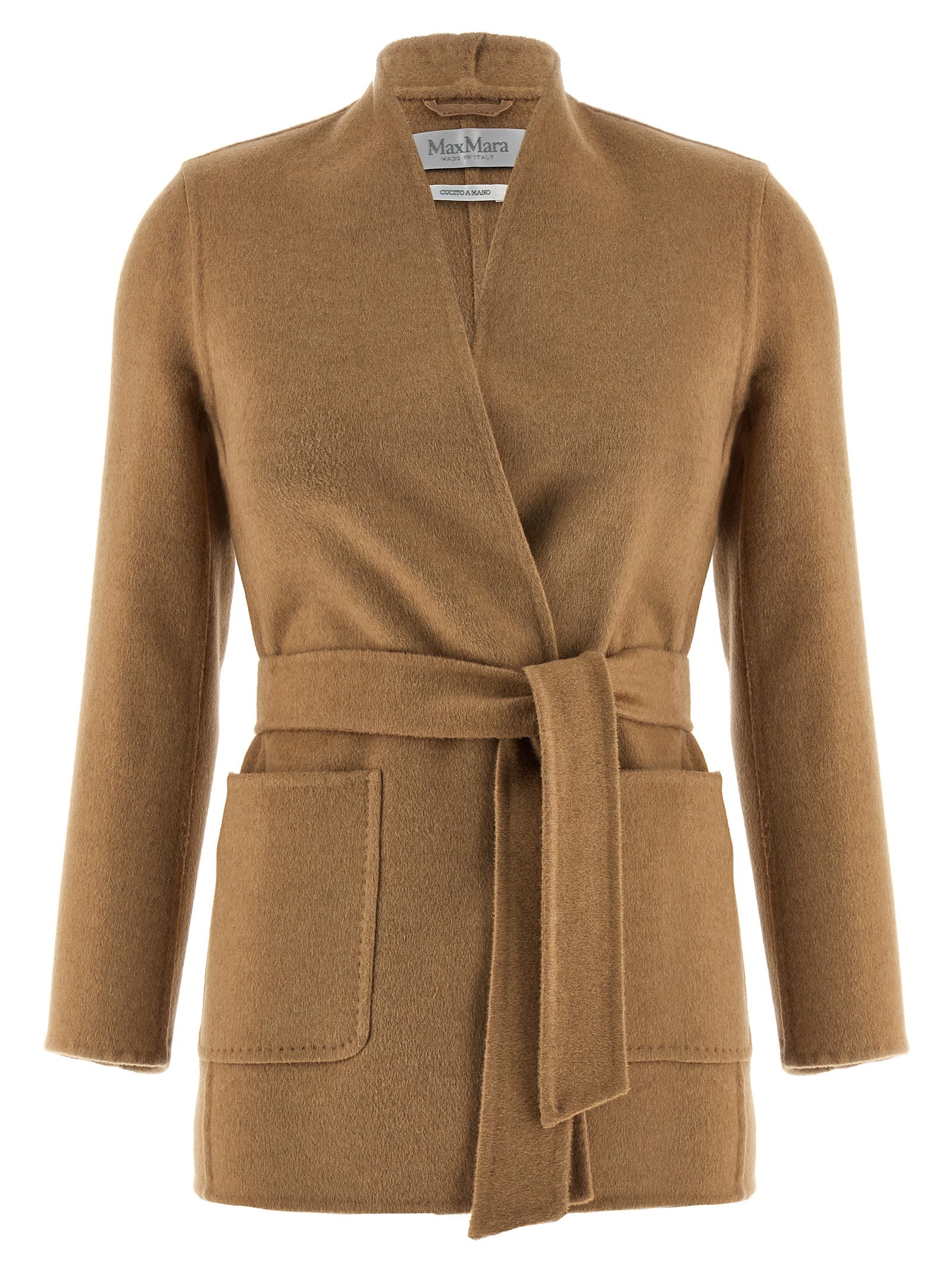 Max Mara Beige Wool Blazer