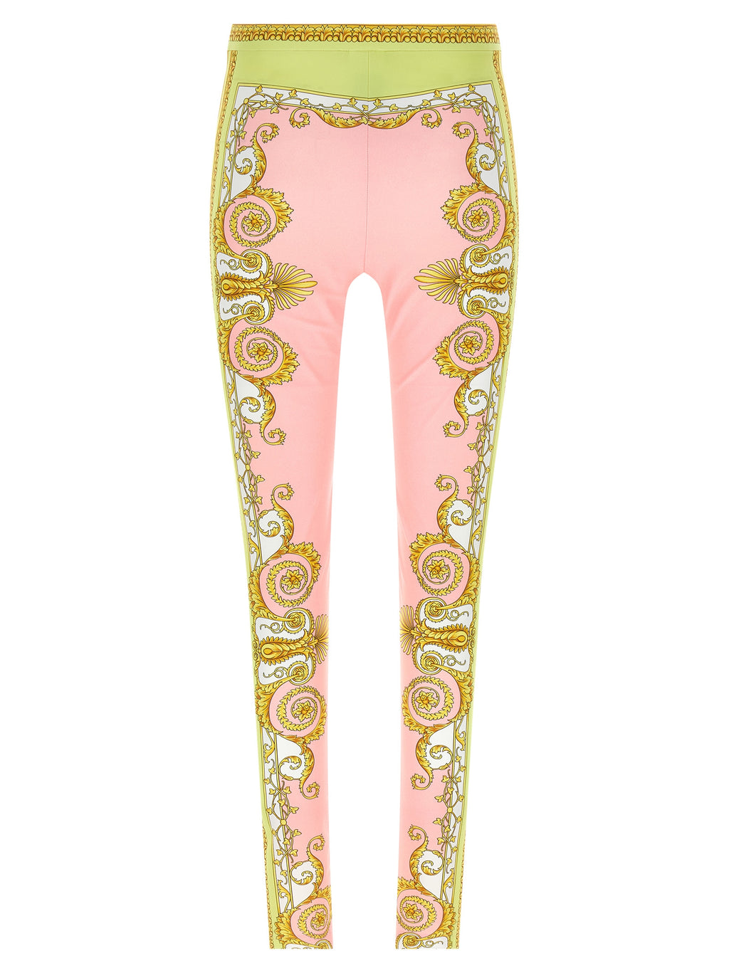 Versace Multicolor Nylon Leggings