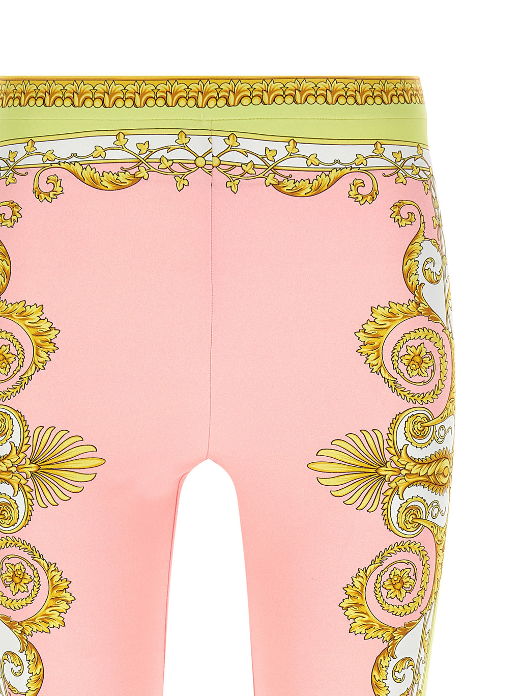Versace Multicolor Nylon Leggings