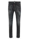 Dsquared² Black Cotton Jeans Denim