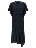 Fabiana Filippi Blue Viscose Midi Dress