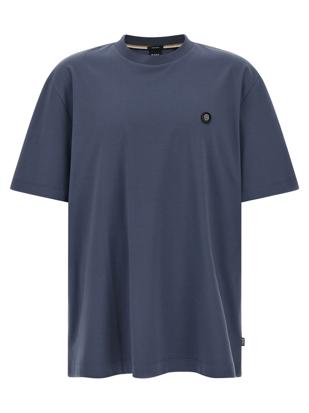 Hugo Boss Blue Cotton T-Shirt