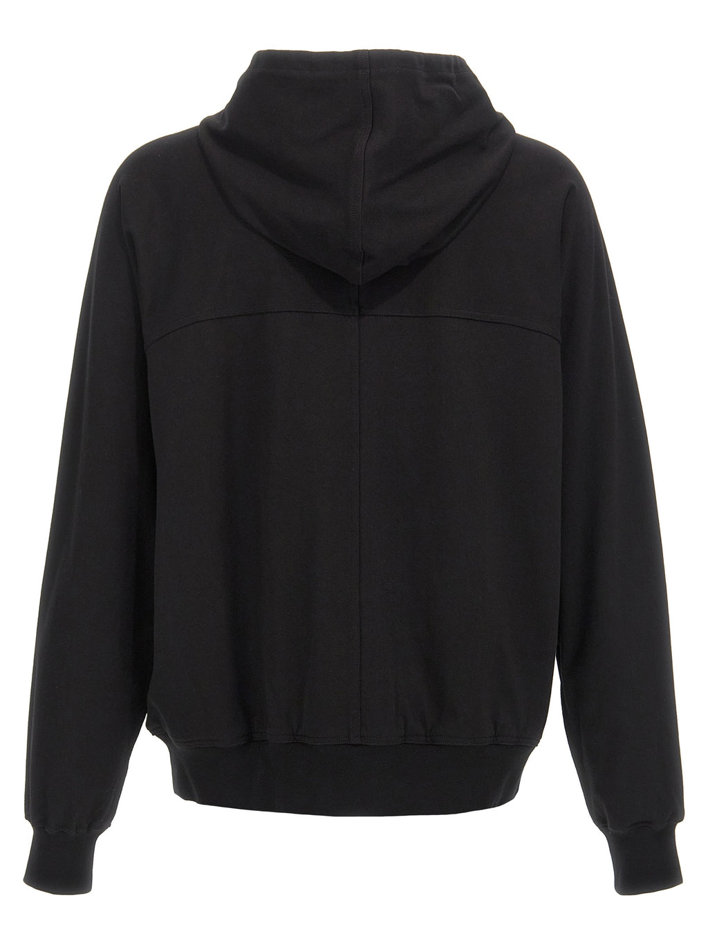 Rick Owens Black Cotton Sweatshirt