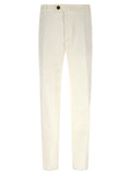 Brunello Cucinelli White Cotton Casual Pants