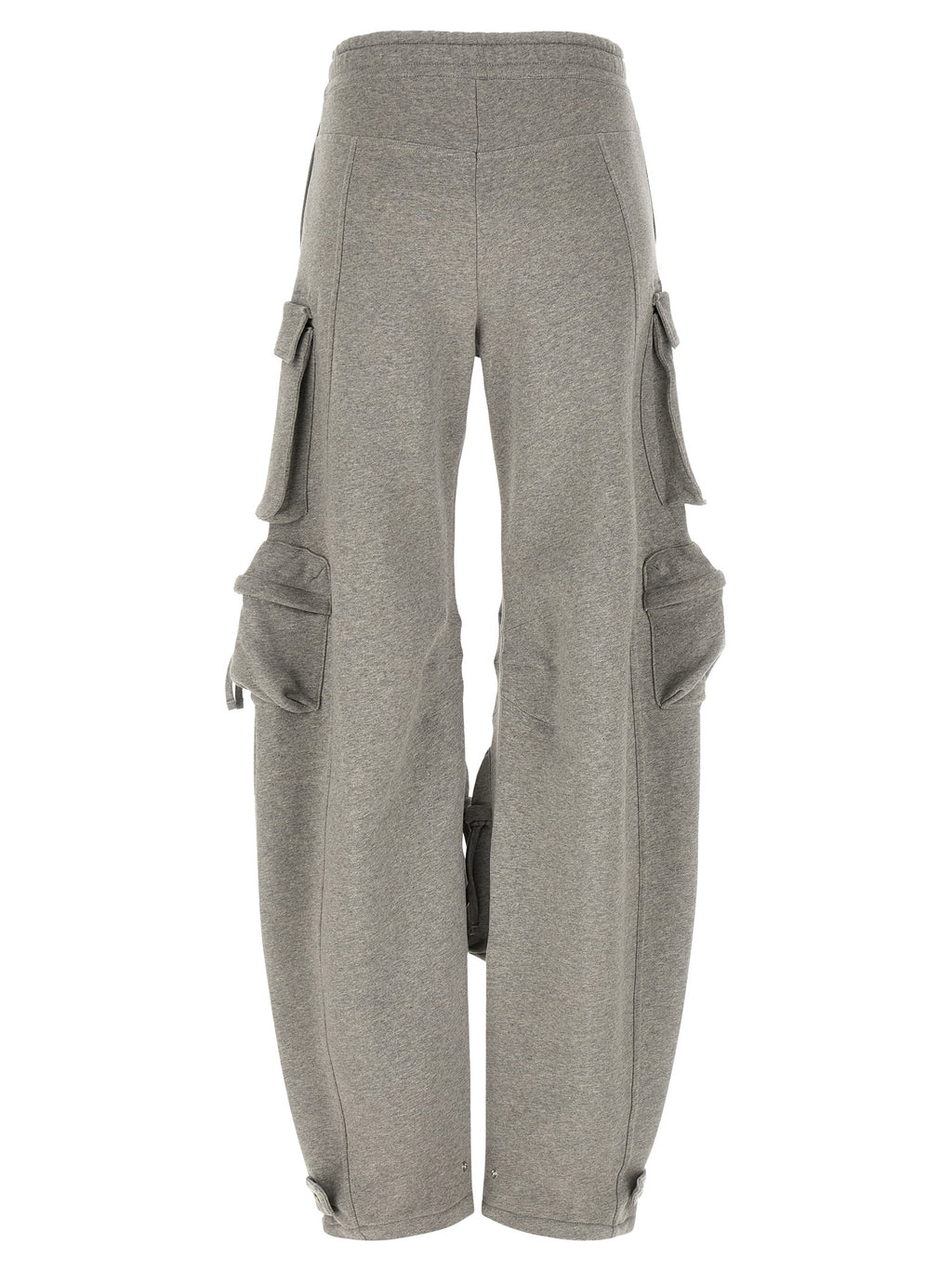The Attico Gray Cotton Clothing