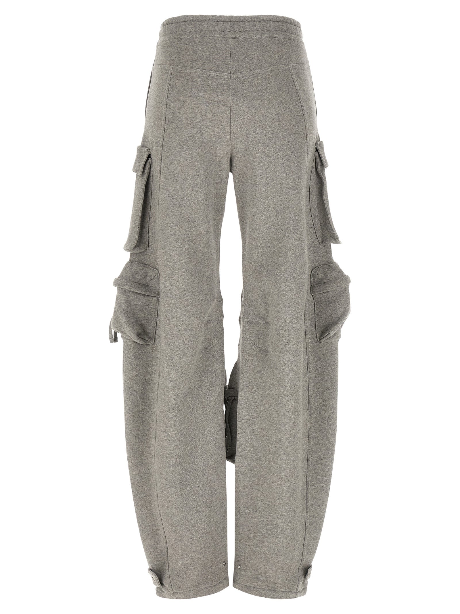 The Attico Gray Cotton Clothing
