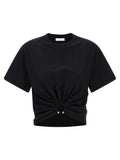 Paco Rabanne Black Cotton T-Shirt