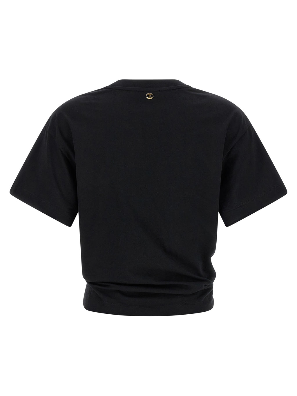 Paco Rabanne Black Cotton T-Shirt