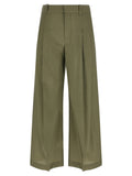 Brunello Cucinelli Bicolor Cotton Casual Pants