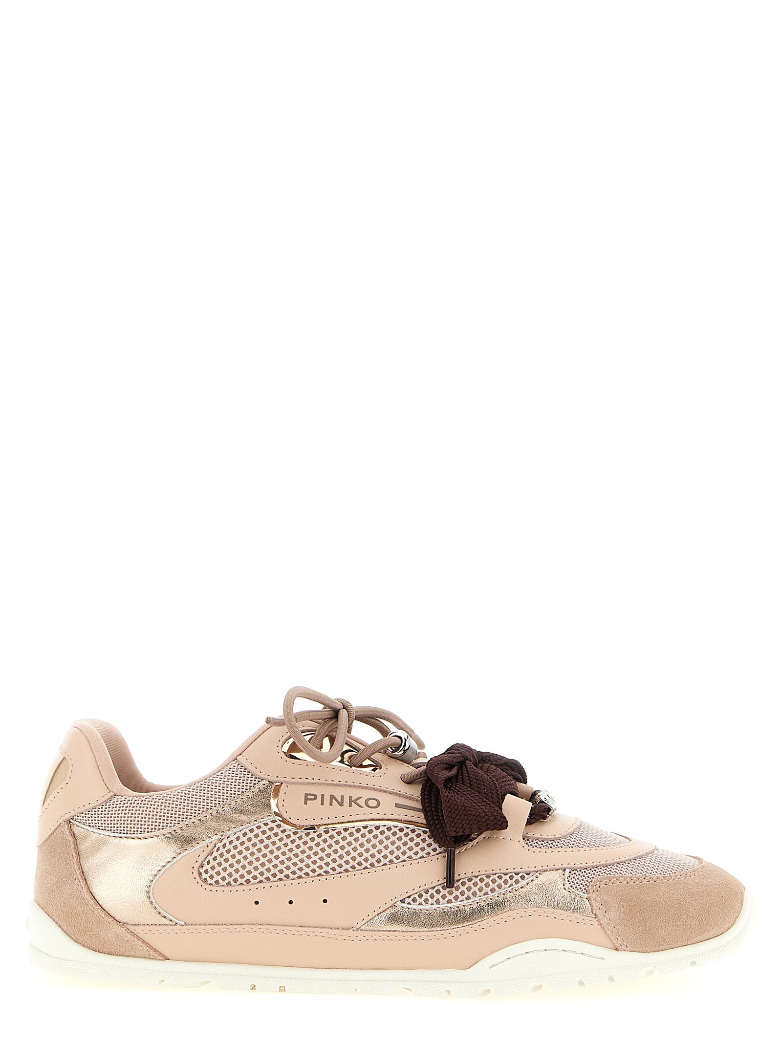 PINKO Multicolor Leather Athletic Sneakers