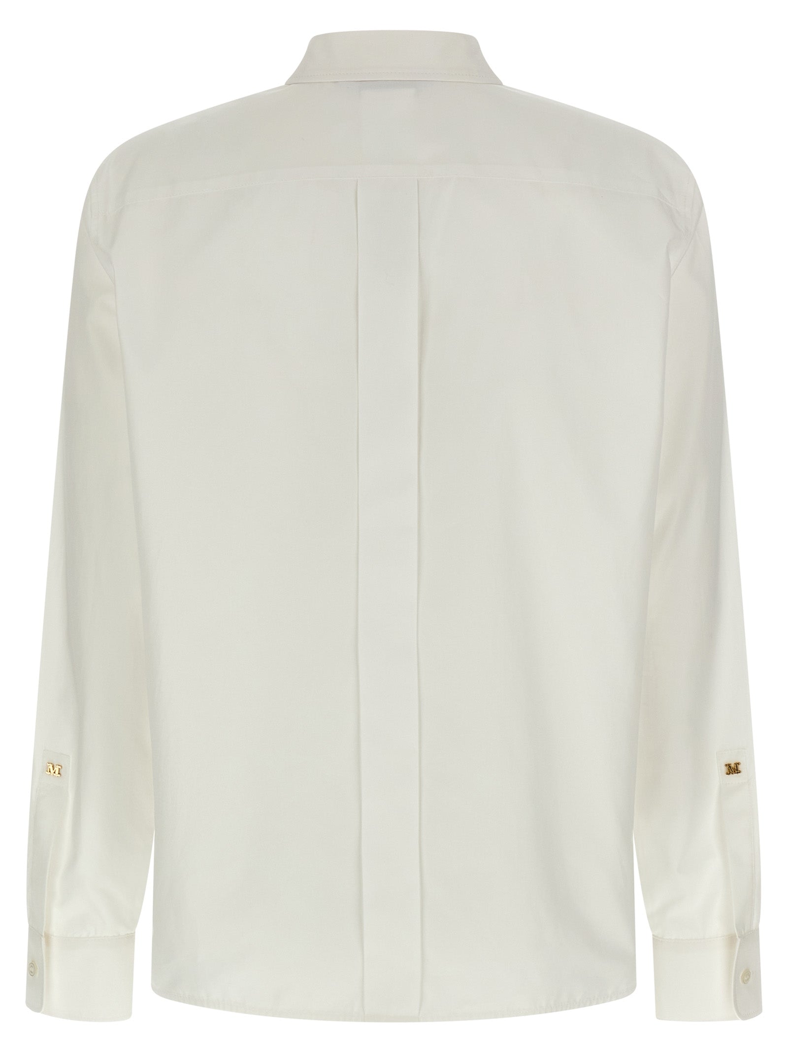 Max Mara White Cotton Blouse