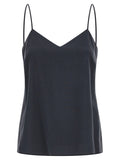 Max Mara Gray Silk Sleeveles T-Shirt