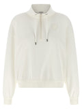 Brunello Cucinelli White Cotton Sweatshirt