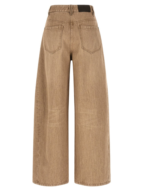 Brunello Cucinelli Beige Cotton Jeans Denim