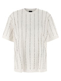 PINKO White Cotton T-Shirt