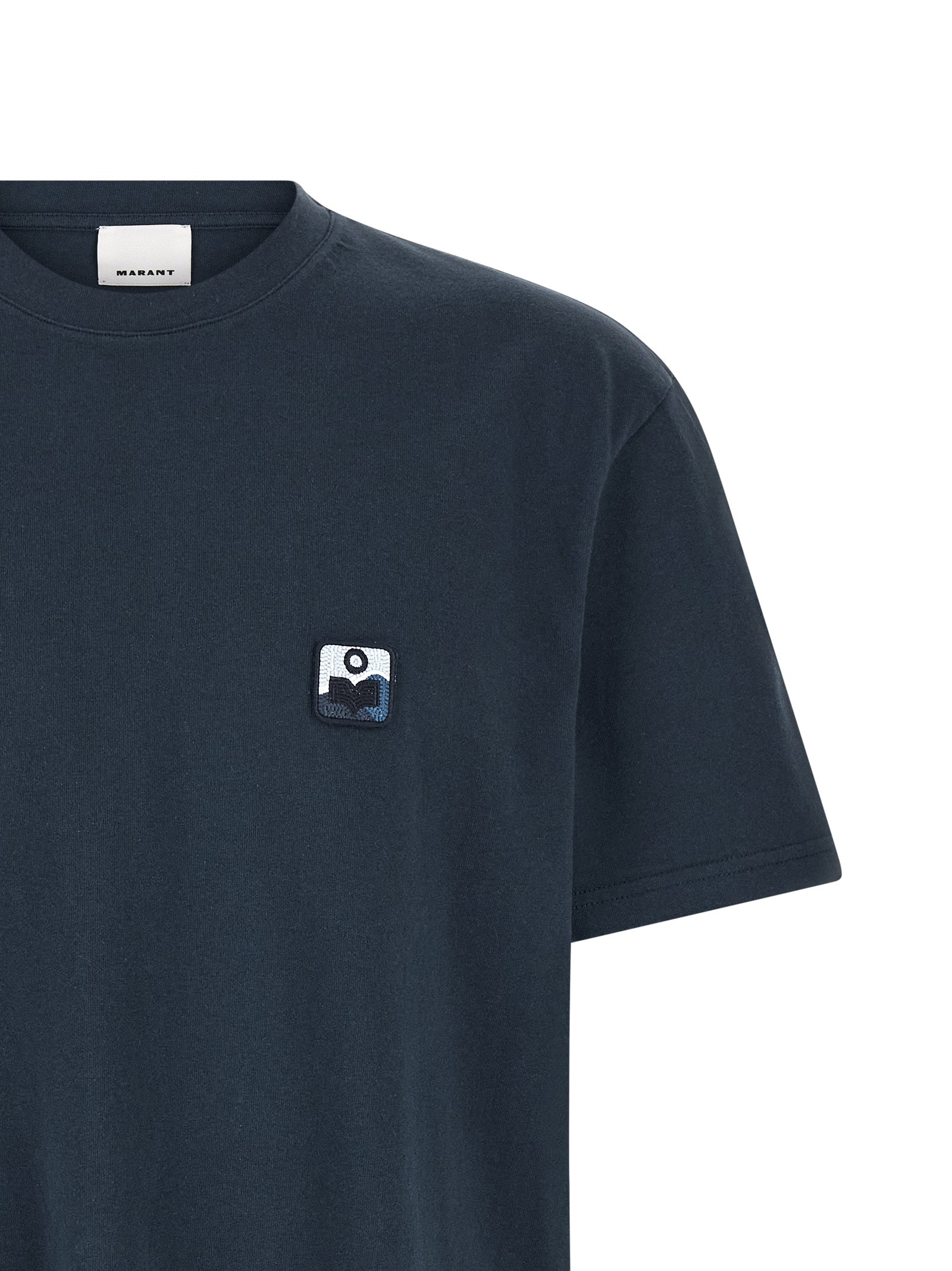 Isabel Marant Blue Cotton T-Shirt