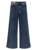 Diesel Blue Cotton Jeans Denim