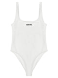 Versace White Nylon One-Piece Swimsuit