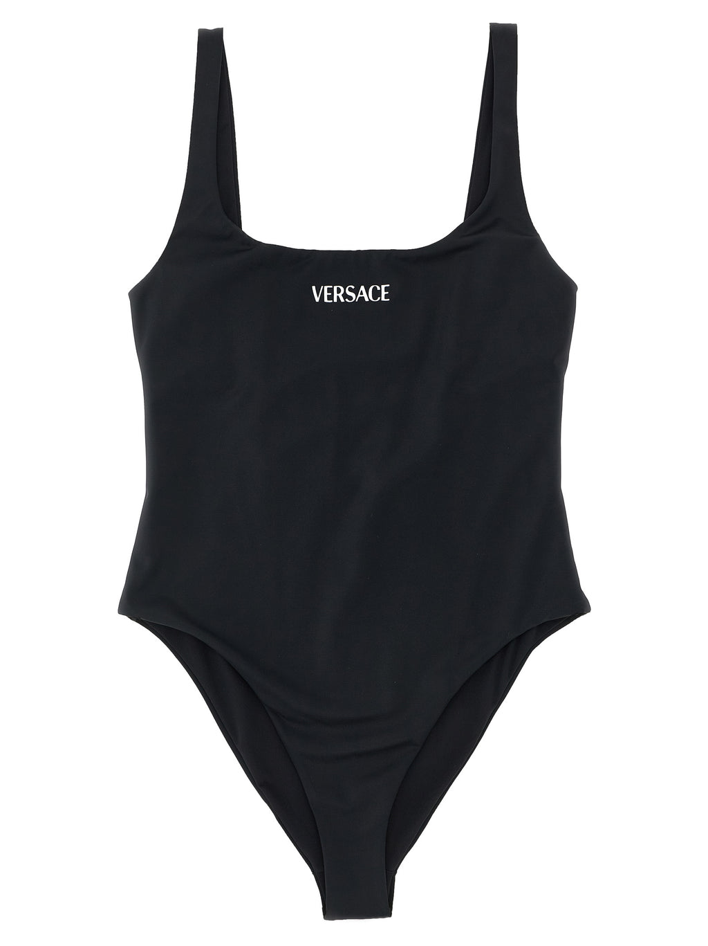 Versace Black Nylon One-Piece Swimsuit