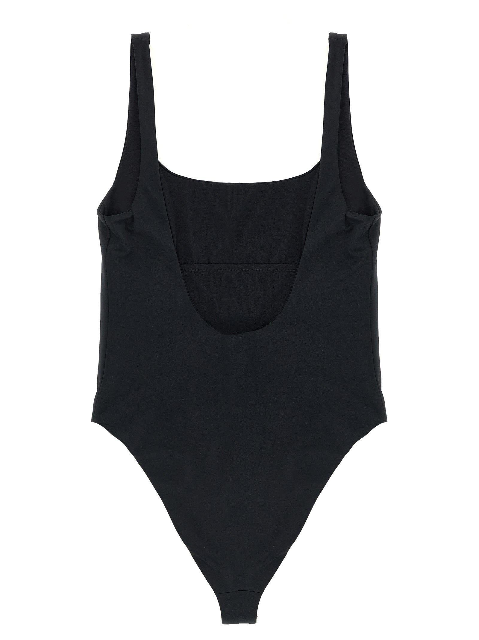 Versace Black Nylon One-Piece Swimsuit