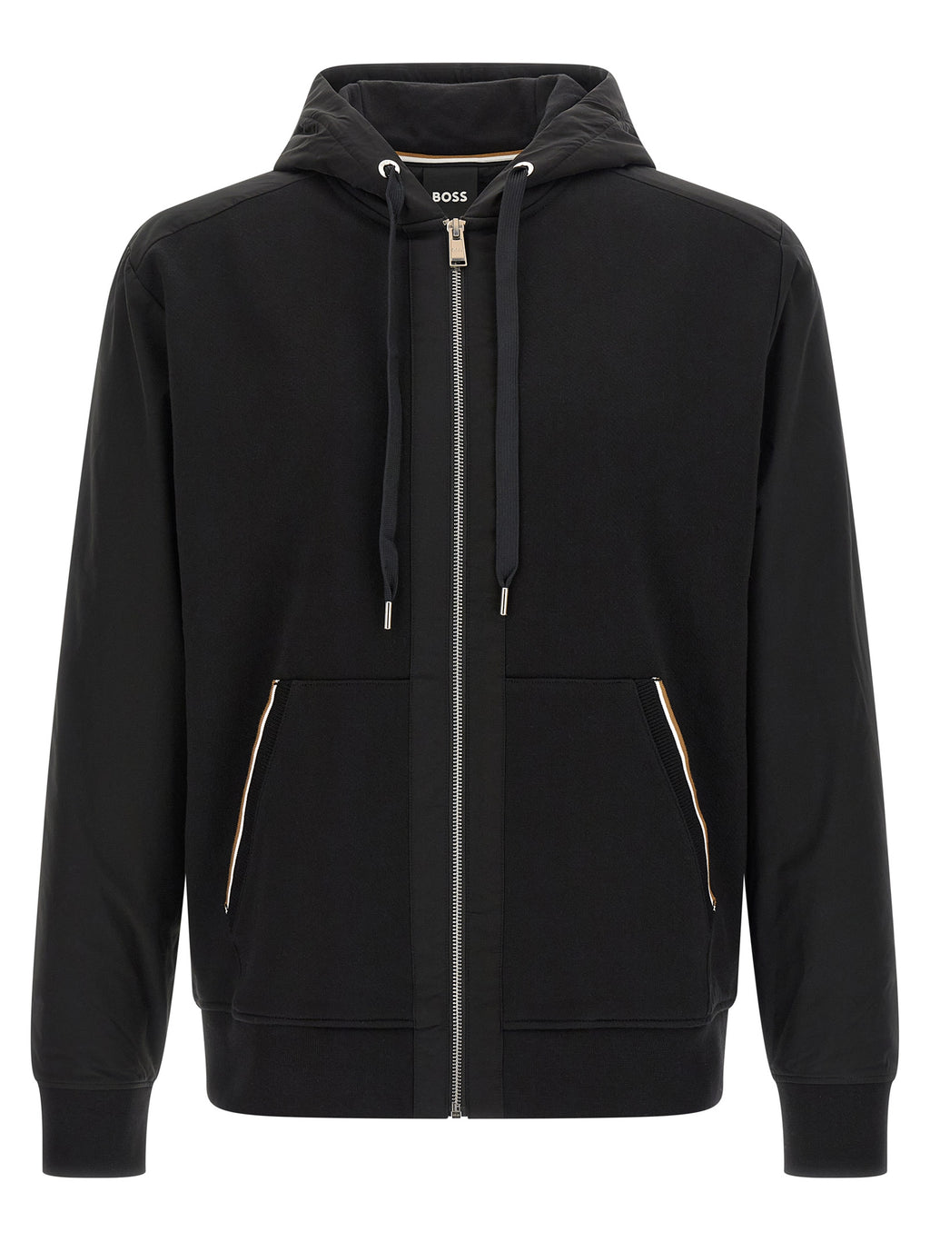 Hugo Boss Black Cotton Sweatshirt