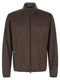 Herno Brown Polyester Jacket