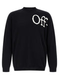 Off-White Bicolor Cotton Cardigan
