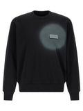 MM6 Maison Margiela Black Cotton Sweatshirt