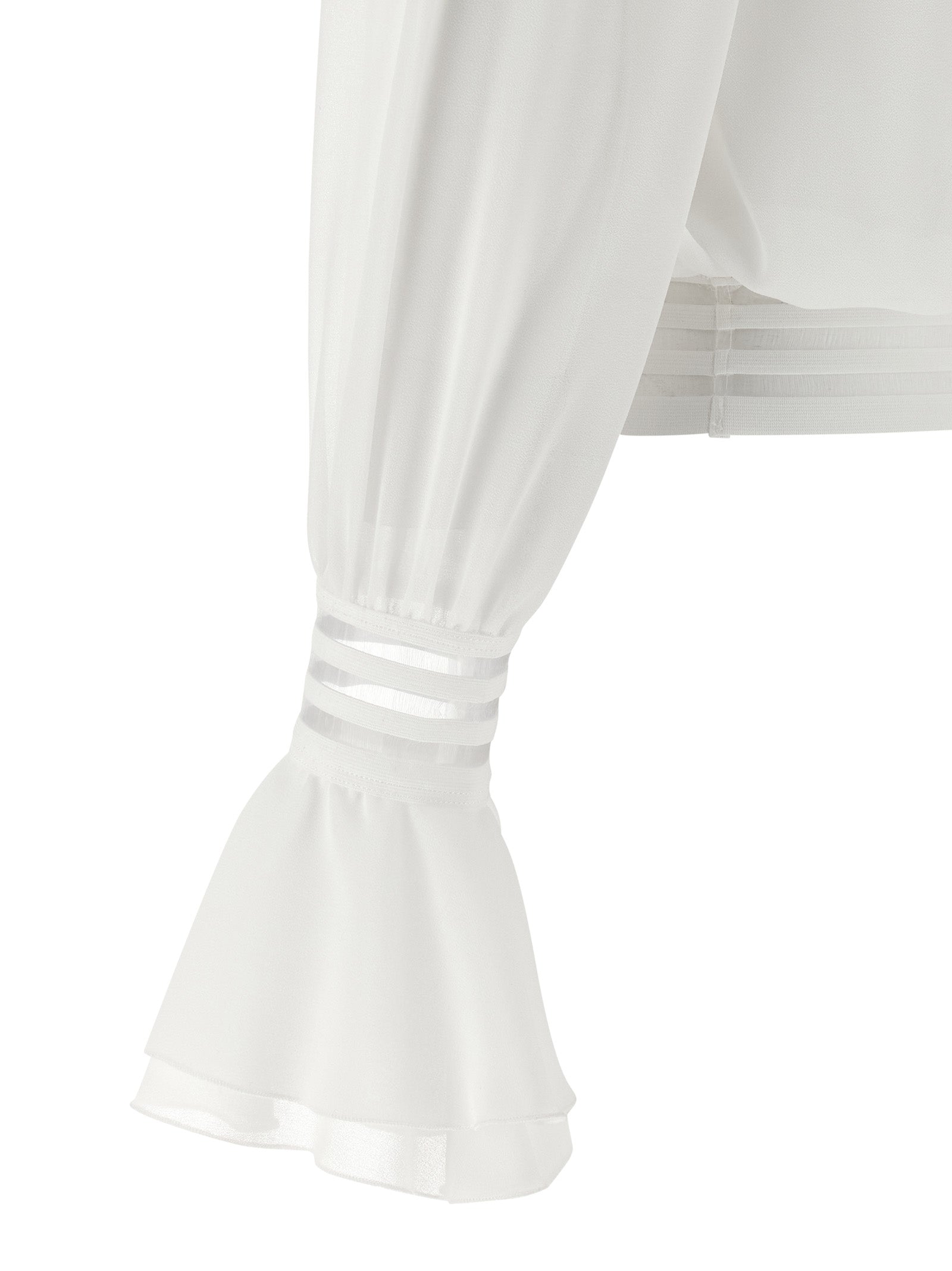 Elisabetta Franchi White Polyester Blouse